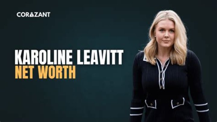 Karoline Leavitt Net Worth: An In-Depth Analysis of Her Financial Success